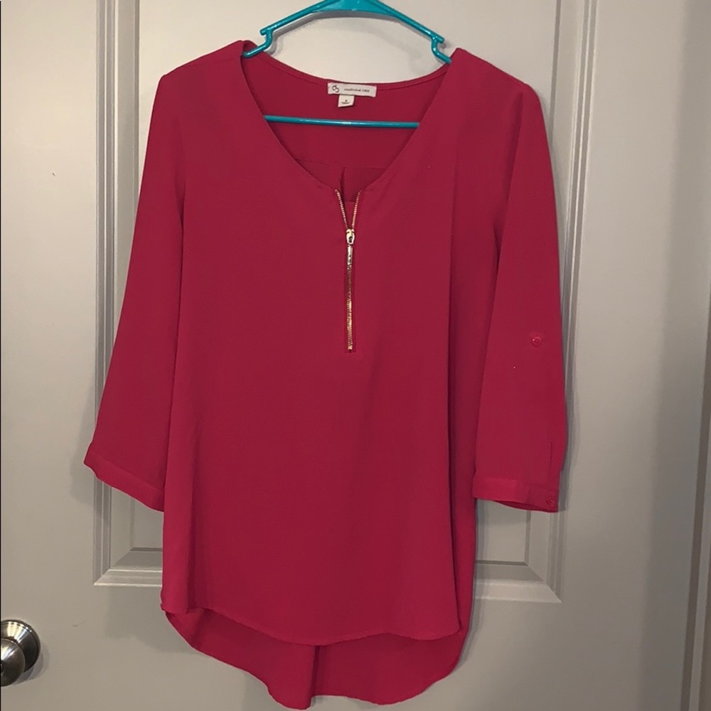 Pink Dressbarn 3/4 sleeve blouse